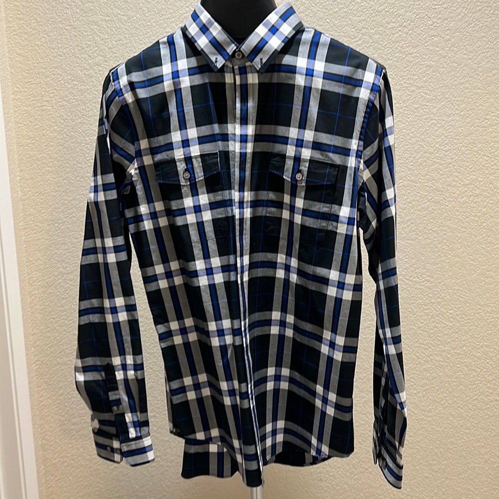 Express Extra Slim Fit dress shirt ;Lg 16-16 1/2